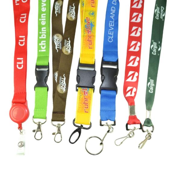 Business Events Promotional Custom Made Screen Printed Lanyard With Card Holders