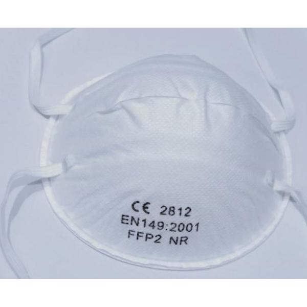 Buy Environmentally Friendly FFP2 Face Mask High Filtration Efficiency lightweight at wholesale prices
