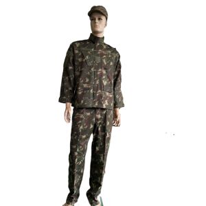 China Brazil ACU Woodland Camo Military Uniform Polyester Cotton Unisex on sale
