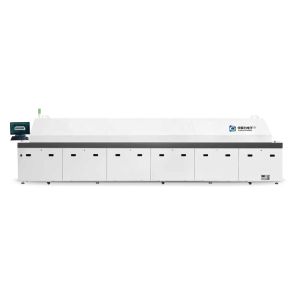 Quality Interchangeable Double Sided Rails SE Series Reflow Oven 3120mm for sale