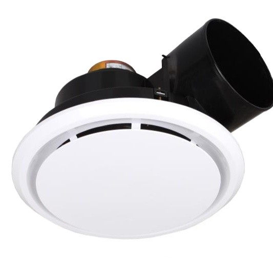 Buy Duct Fan Bathroom LED Light And Extractor Exhaust Ceiling Ventilation Fan 162-252 Air Quantity at wholesale prices