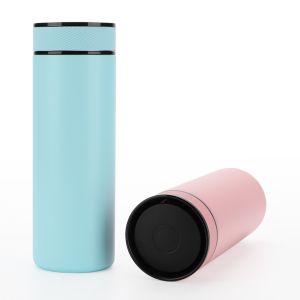 360 Degree Drinking Lid Custom Logo 650ml Double Walled Stainless Steel