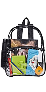 see through backpack for work