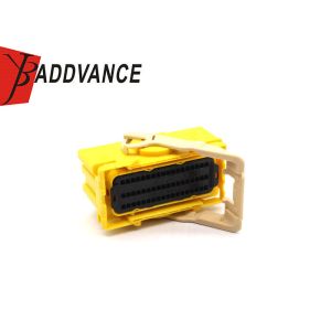Tyco TE Connectivity PBT Female 54 Pin Yellow Automotive Wire Harness Connector