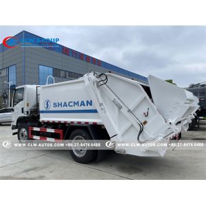 Shacman X9 8000liters 8-10cbm compression garbage truck