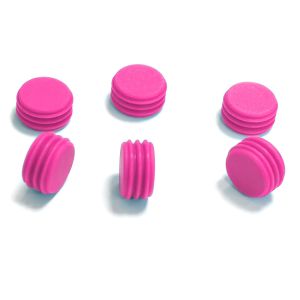 Pink NSF61 Adjustable Rubber Stopper Gate Sliding Door Stopper Rubber