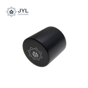 Matte Zamac Metal Perfume Cap Zinc Alloy Leakproof Non Spill