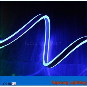 24v double side blue led neon flexible light for outdoor with new design