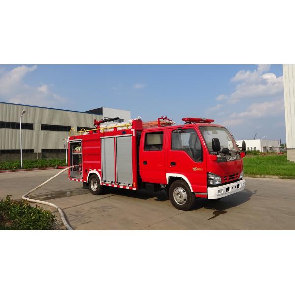 Buy 96KW Mini Rescue Fire Trucks With Water Foam Powder Multifunctional at wholesale prices