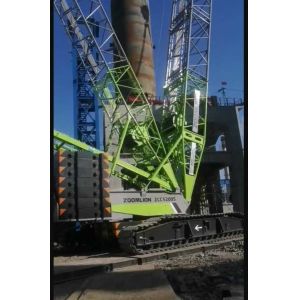 second hand 400 Ton Crawler Crane Zoomlion ZCC5200S 84m Boom