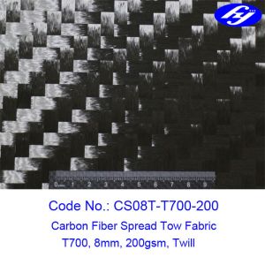 Twill Weave 12K Toray Spread Tow Carbon Fiber Fabric