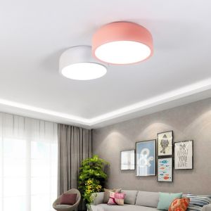 LED e27 round modern ceiling lamp fixture Home office living room led ceiling