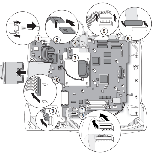 PHiliph MRX M3535A Defibrillator Mainboard Processor PCA M3535-60200
