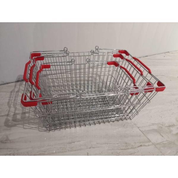 OEM Wire Grocery Basket , TGL Basket For Grocery Shopping CE Certificates