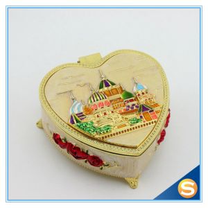 China Castle Desgin Mirrored Storage Gift Box for Jewelry on sale