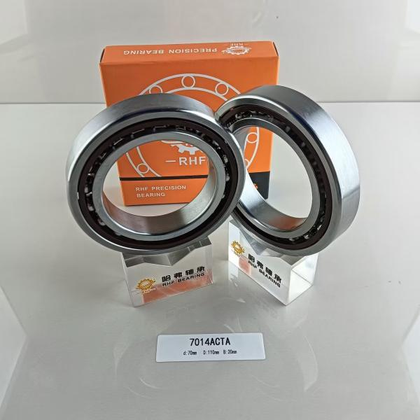 Single Row 46114 Angular Contact Ball Bearing 70*110*20mm 7014AC for Heavy Machinery