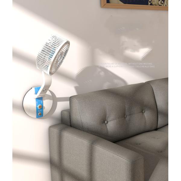 Compact and Powerful Our 1500mAh Battery Foldable Fan for Air Circulation on the Go