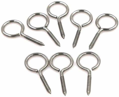 Buy Stainless Steel 304 Ring Screw Sheep Eye Round Self Tapping Screw M4 X 50 Eye Screw at wholesale prices