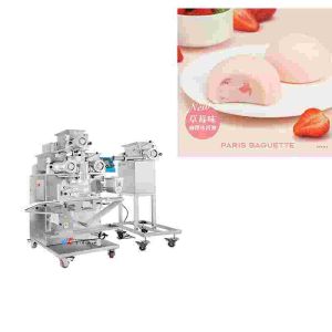 Four Hopper Encrusting Machinery 4Kw Food Encrusting Machine