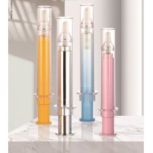 Customized Printing Syringe Airless Bottle Empty High Durability