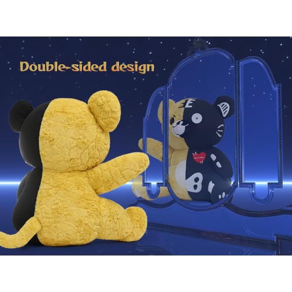 MorisMos Unisex Large Skeleton Teddy Bear Goth Plush Toy Stuffed Bear Birthday Party Decor Kids Adults Mother's Day Holiday