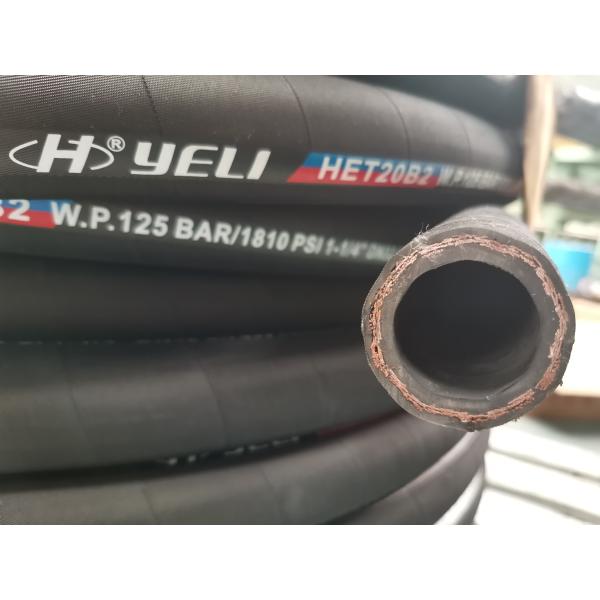 Buy Custom SAE DIN EN R1 R2 Wire Braid Hydraulic Hose at wholesale prices
