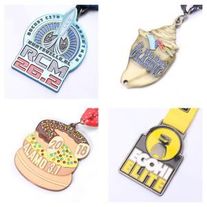 Professional Customized Zinc Alloy 3D Metal Marathon Metal Sports Award