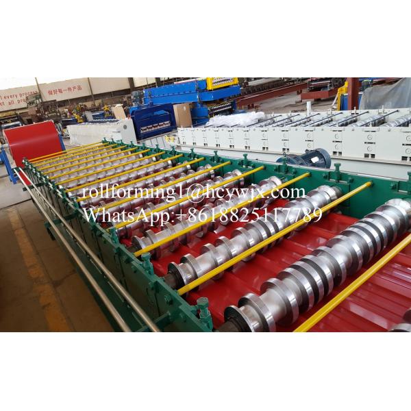 Roofing Corrugated Sheet 8kw Cold Roll Forming Machine