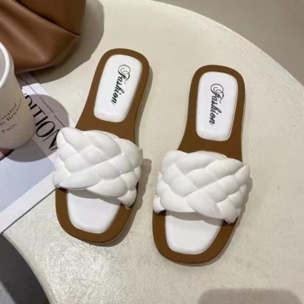 Buy OEM EUR36 Indoor Outdoor PVC Women Slides Slippers at wholesale prices