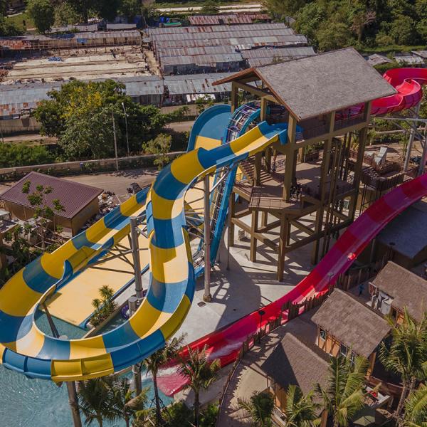 Commercial Water Park Equipment Fiberglass Swimming Pool High-Speed Competition