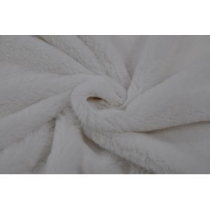 Faux Rabbit Fur Fabric 100% Polyester 150cm CW Or Adjustable