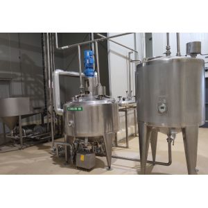 200 TPD SUS304 500kw UHT Milk Processing Equipment