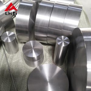 Cold Rolled Silver Gray Round Stamping Titanium Disk GR1 GR2