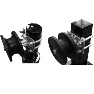 Quality Black Gate Rollers One Graphite Impregnated With Cover for sale