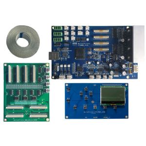 Network Interface DX5 double head inkjet printer system use for spurt draws