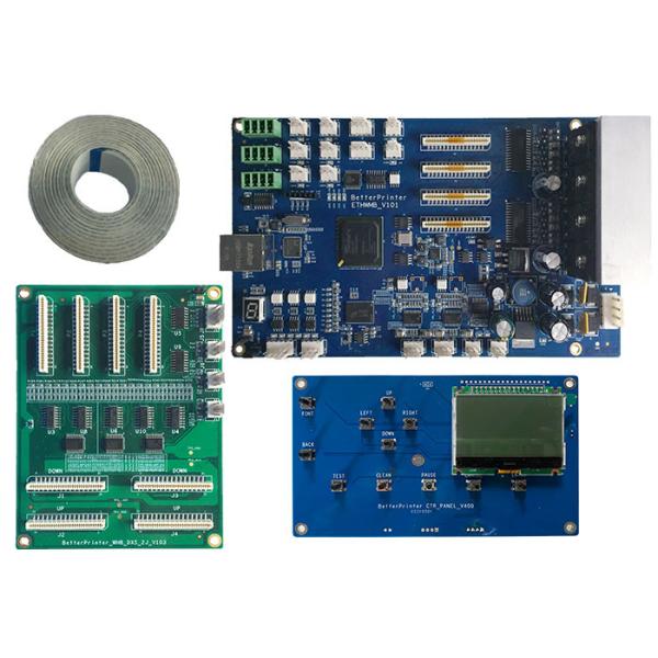 Network Interface DX5 double head inkjet printer system use for spurt draws