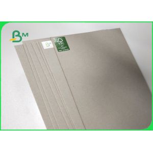 Grade AA / AAA Grey Chip Board Thickness Customized 1000mm Recycled Paper