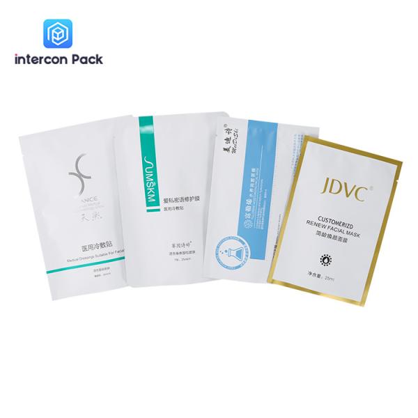 Buy Environmentally Friendly Facial Mask Bags Polyester Film Pasteurization Resistance at wholesale prices