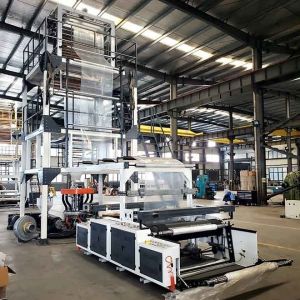 Plastic Extruder Biodegradable Multilayer Blown Film Extrusion Machine