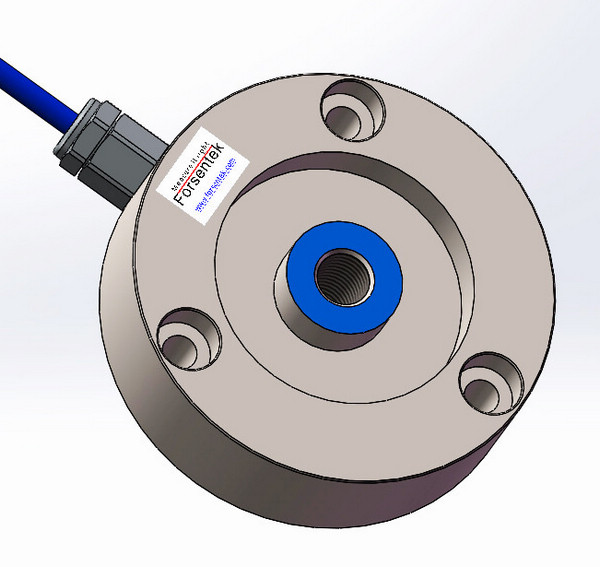 Miniature pancake load cell FCMP low profile compression force sensor