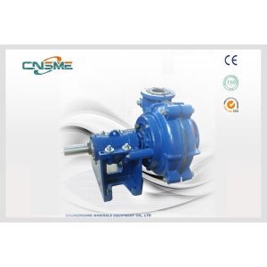 Material Natural Rubber Lined Pumps Copper Concentrate Slurry Pump