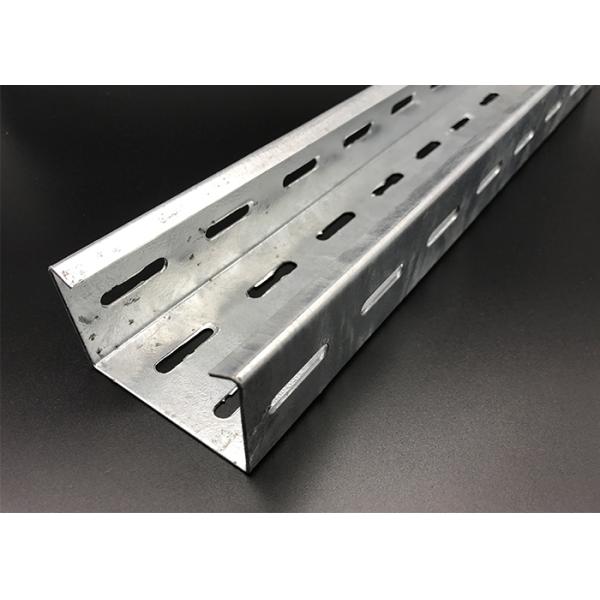 Buy 400mm Electrical Galvanized Ventilated Slotted Cable Tray at wholesale prices