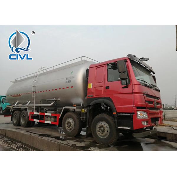 371hp Sinotruck Howo Oil Liquid Tanker Truck 8 X 4 38000L Fuel tanker truck