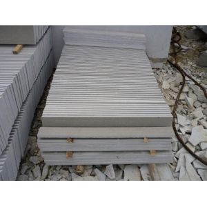 Chinese Natural Marble Cinderella Stairs Steps Cinderella Grey Marble Stairs