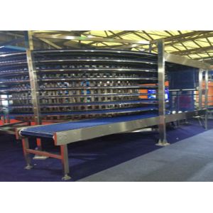 Spiral Cooling Tower Modular Spiral Conveyor for Food