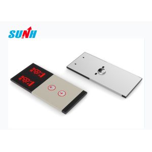 Duplex Elevator Local Operating Panel LOP With Orange Seven Segment Code Display