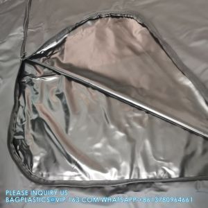 Manufacture Custom Central Zipper Disposable Waterproof Dead Body Packing Cross