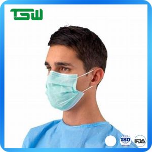 Disposable Earloop Nonwoven Tie On Surgical Face Mask