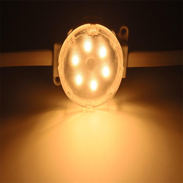Diameter 50mm IP67 24v RGBW LED Pixel Point Lights for Outdoor Christmas Holiday
