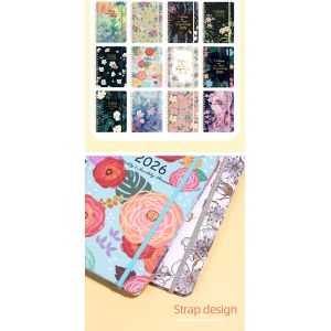 Black Cover Artistic Custom Journal Notebook for Business Professionals